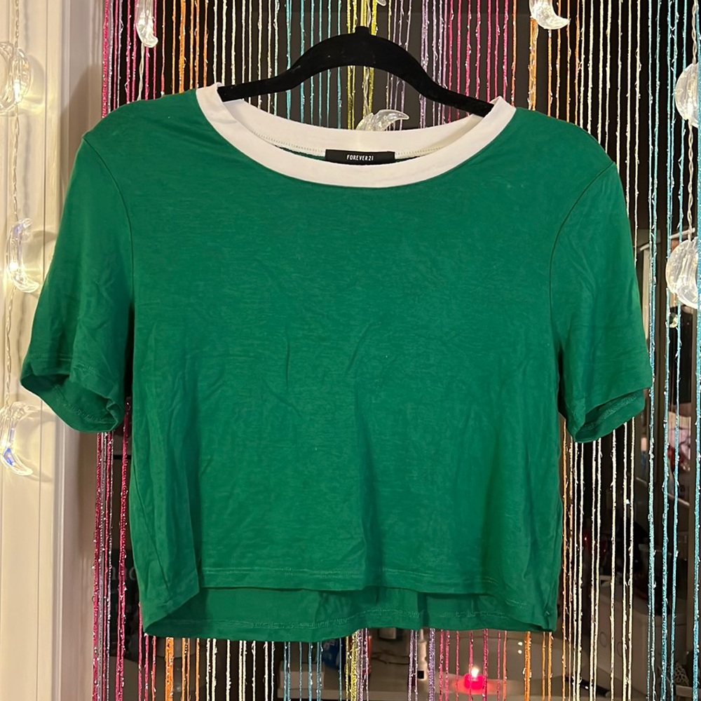Cropped shirt from Forever 21